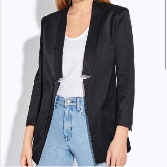 AYR Womens The Coup Blazer in Black 4 - Picture 1 of 5
